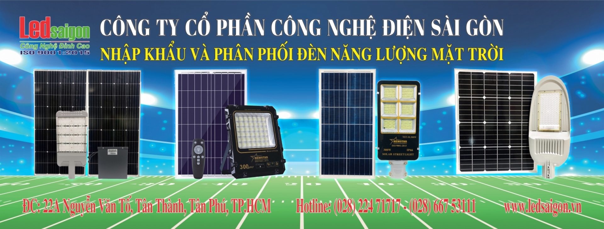 Địa chỉ bán đèn năng lượng mặt trời cao cấp