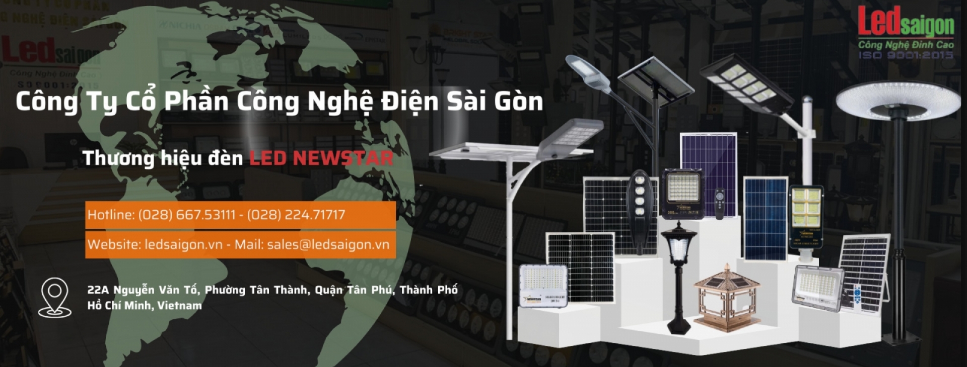 Phân phối đèn led tại thành phố Hồ Chí Minh