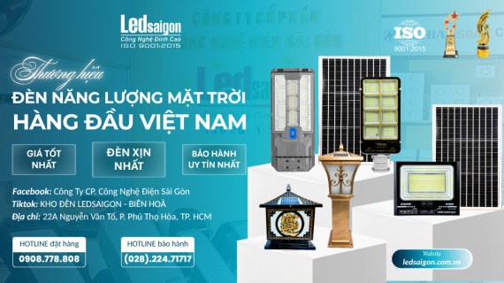 Ứng Dụng Của Đèn Năng Lượng Mặt Trời Trong Chiếu Sáng Ngoài Trời 