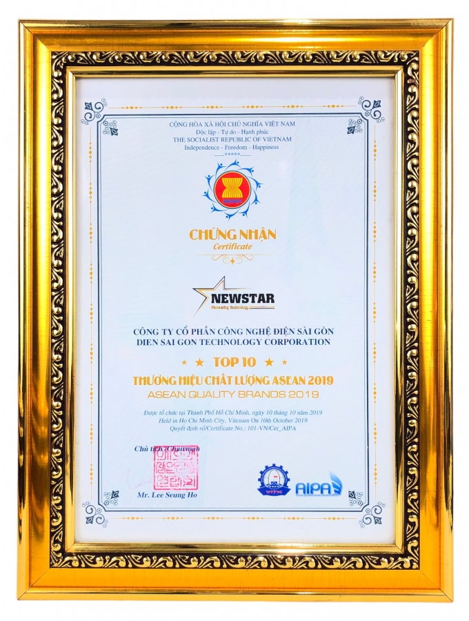 TOP 10 THƯƠNG HIỆU CHẤT LƯỢNG CAO ASEAN 2019