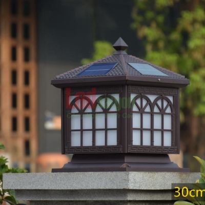 ĐÈN TRỤ CỔNG NLMT N300