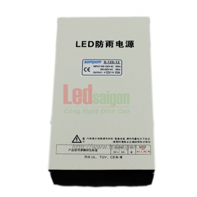 Nguồn 12V-10A Chống Mưa