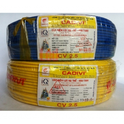 Cáp Điện CADIVI 2.5