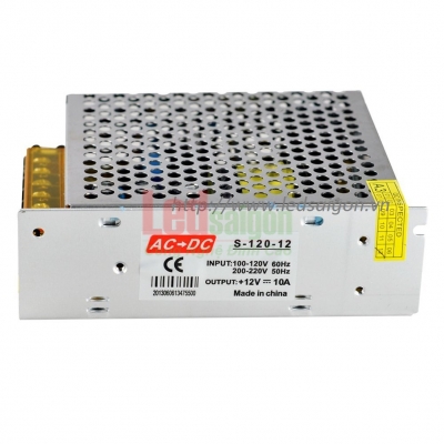 Nguồn 12V-10A Nhỏ