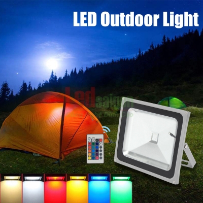 Đèn Pha Led 50W RGB