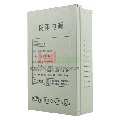 Nguồn 12V-15A Chống Mưa