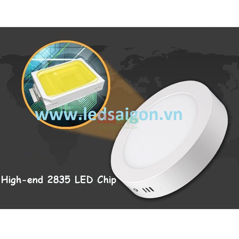 Ốp Trần Nổi Tròn 24W