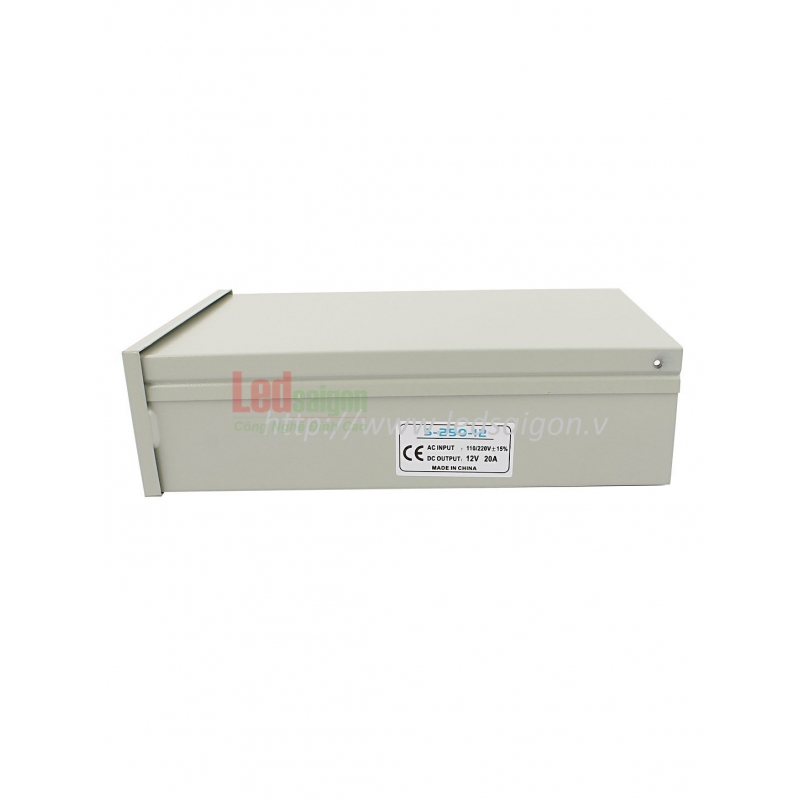 Nguồn 12V-20A Chống Mưa