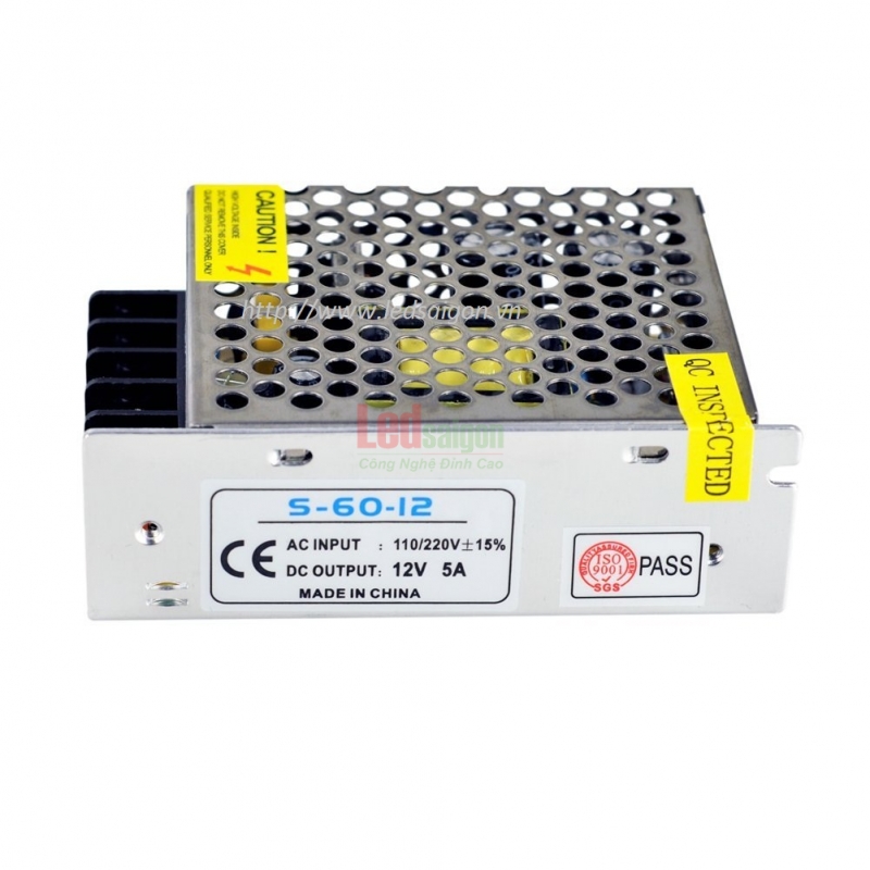 Nguồn Tổ Ong 12V-5A 