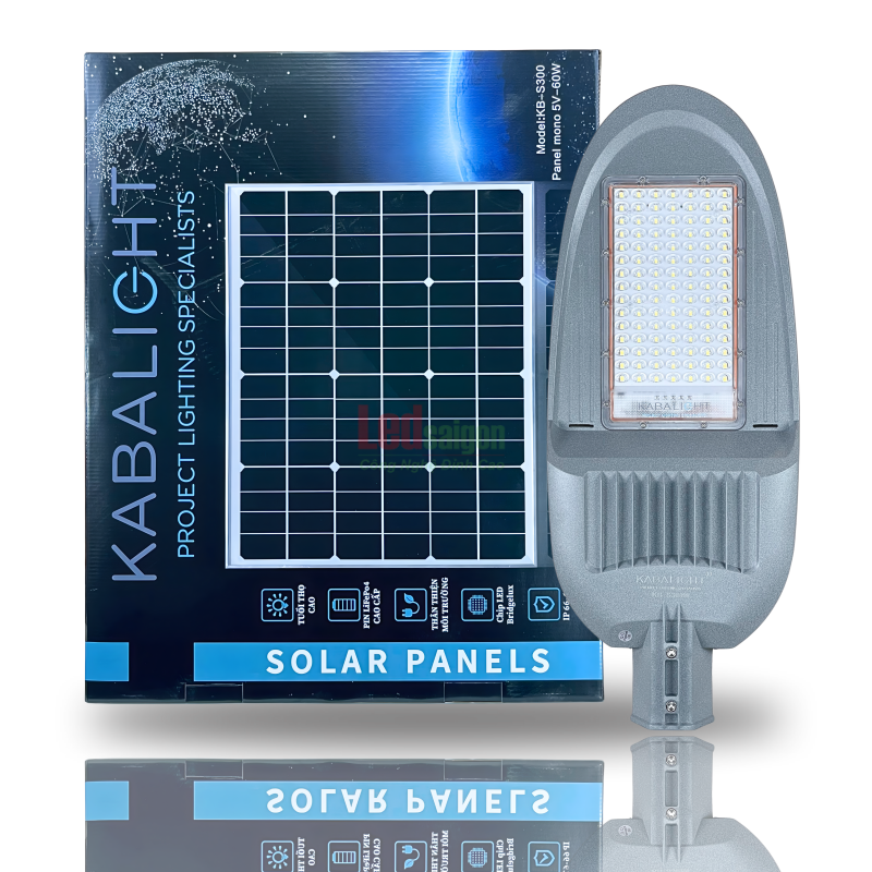 ĐÈN ĐƯỜNG NLMT KB-S300W