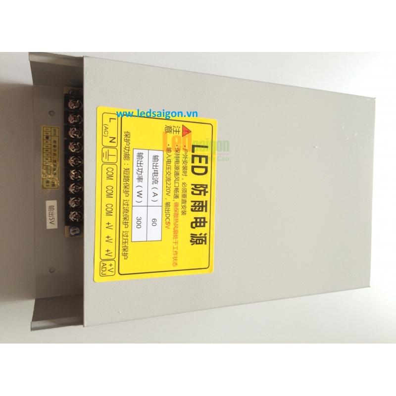 Nguồn Tổ Ong 5V-60A Ngoài Trời