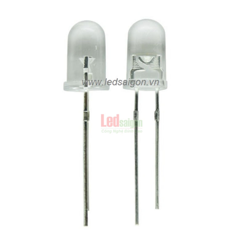 Led 5mm Rời Chân Màu Trắng