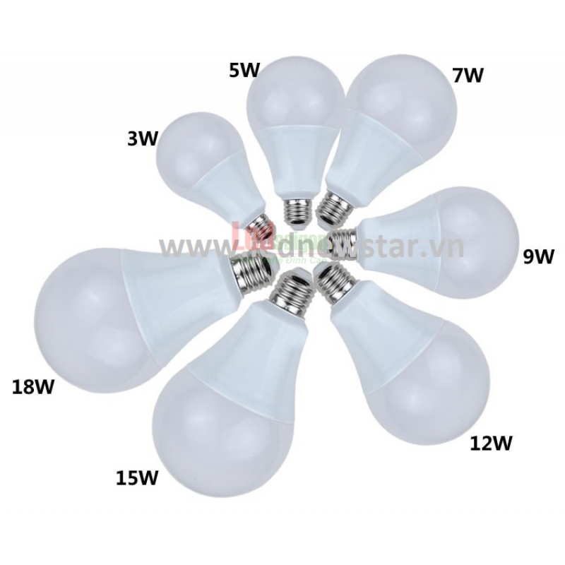 Bóng Nấm Kín Nước 12W