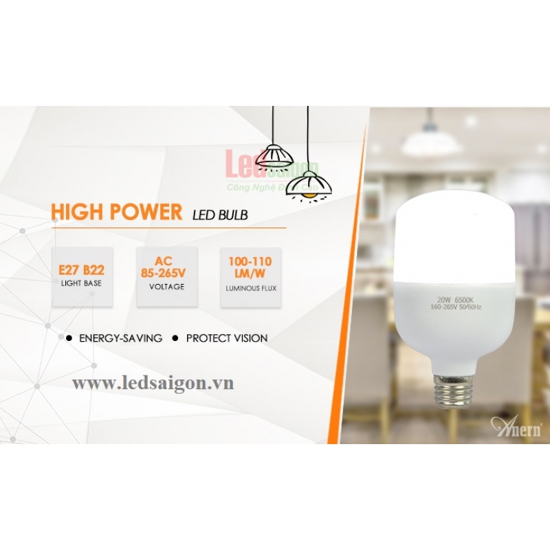 Đèn Led Búp Trụ Newstar 50W