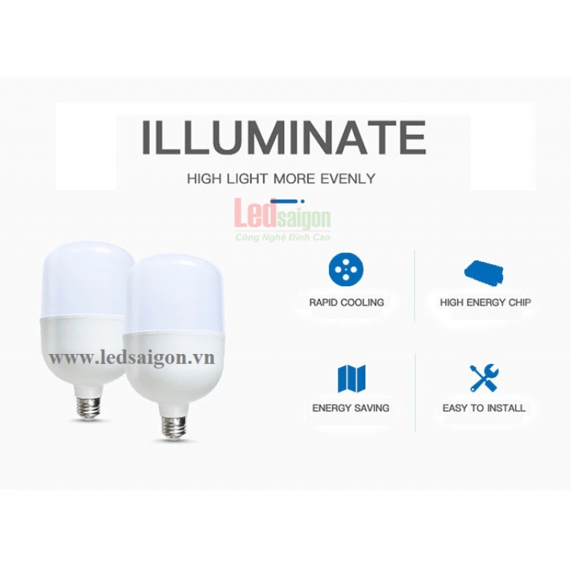 Đèn Led Búp Trụ Newstar 30W