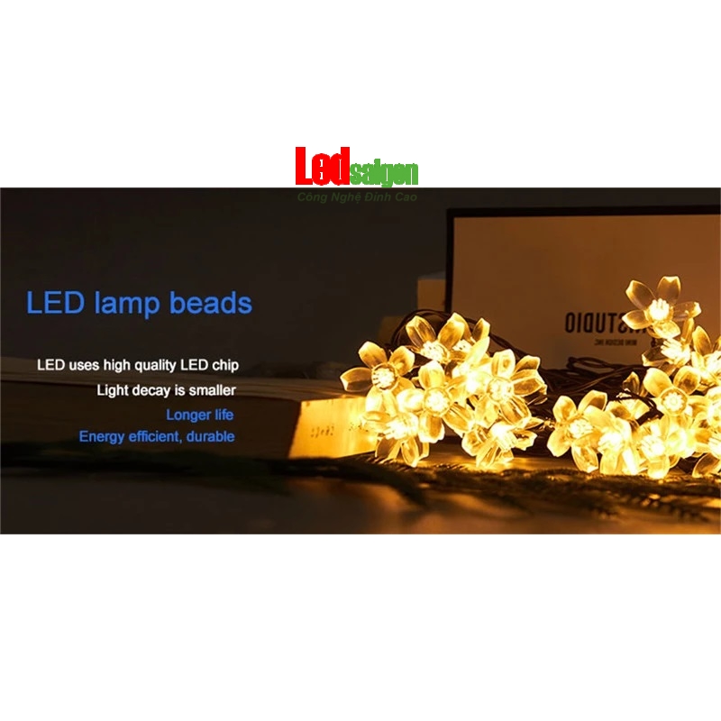 CÂY HOA ĐÈN LED 2.5M