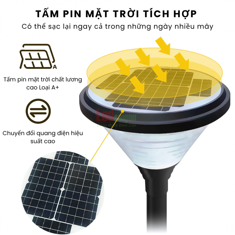 ĐÈN SÂN VƯỜN NLMT LSG-002 