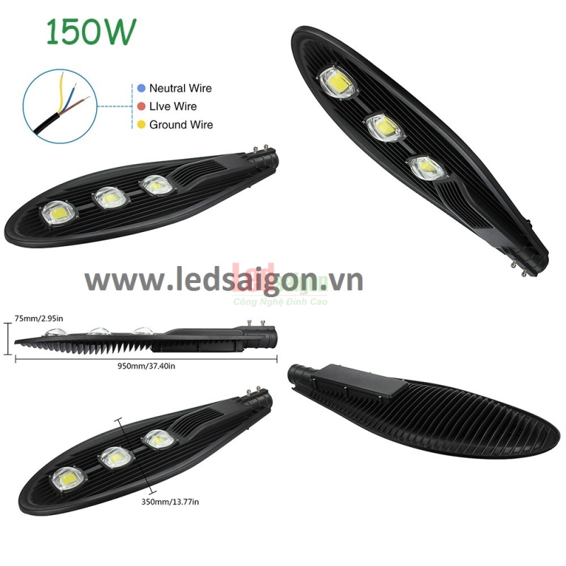 Đèn Đường Chiếc Lá 150W