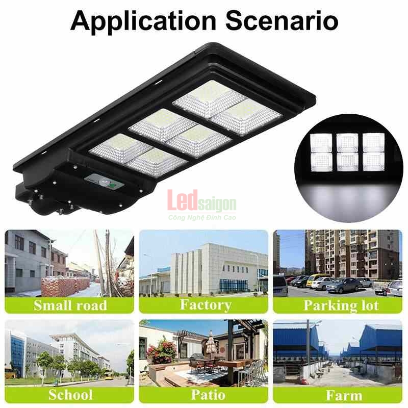 ĐÈN ĐƯỜNG NLMT VỎ NHÔM 90W
