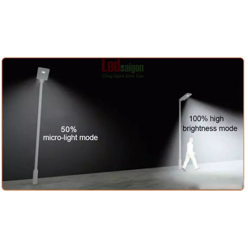 ĐÈN ĐƯỜNG NLMT LIỀN THỂ 80W