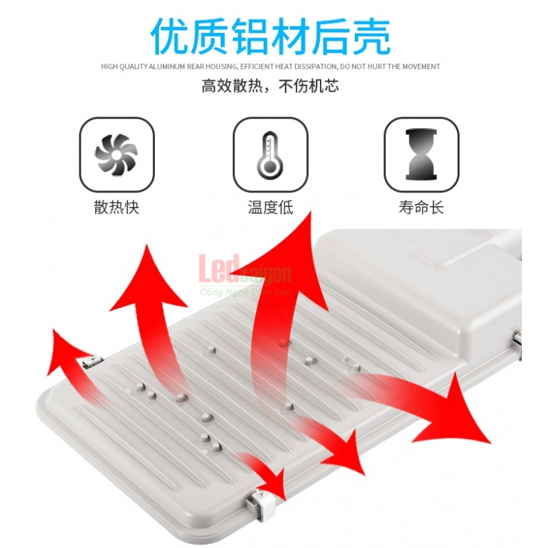 ĐÈN ĐƯỜNG NLMT BÀN CHẢI 300W