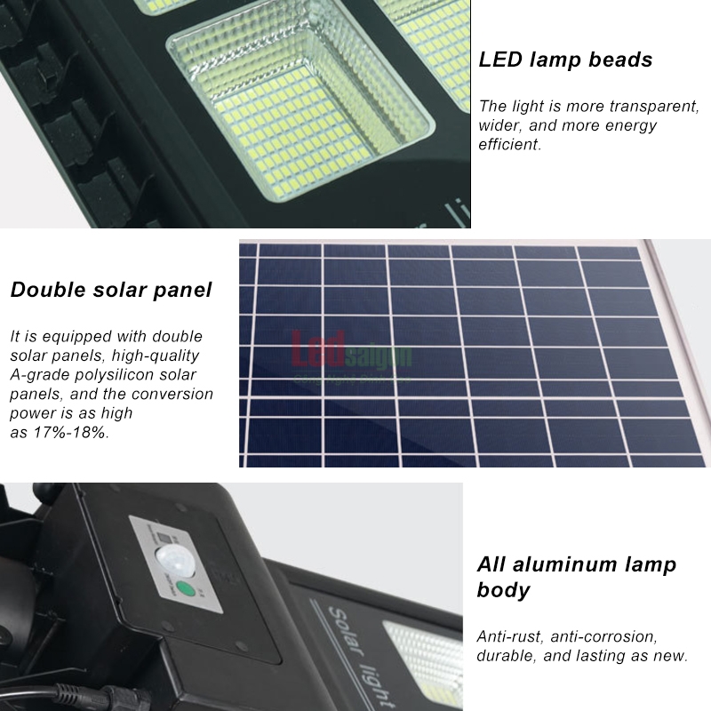 ĐÈN ĐƯỜNG NLMT VỎ NHÔM 60W