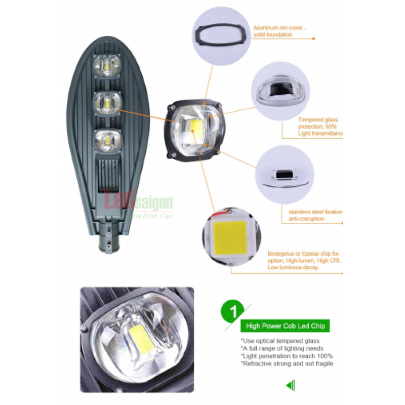 ĐÈN ĐƯỜNG NLMT 150WR