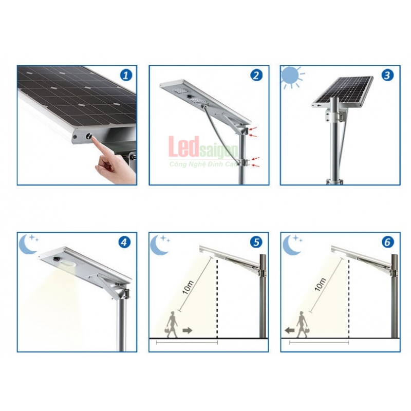 ĐÈN ĐƯỜNG NLMT LIỀN THỂ 20W