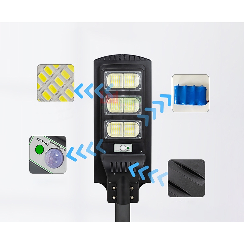 ĐÈN ĐƯỜNG NLMT 90W LIỀN THỂ