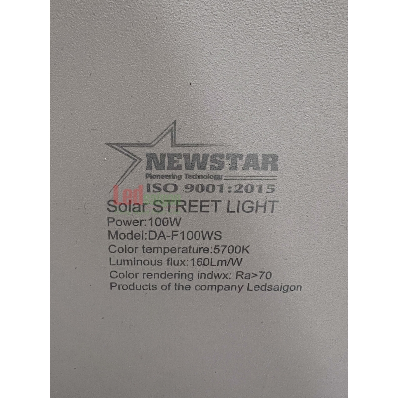 Đèn Đường NLMT DA-F100WS