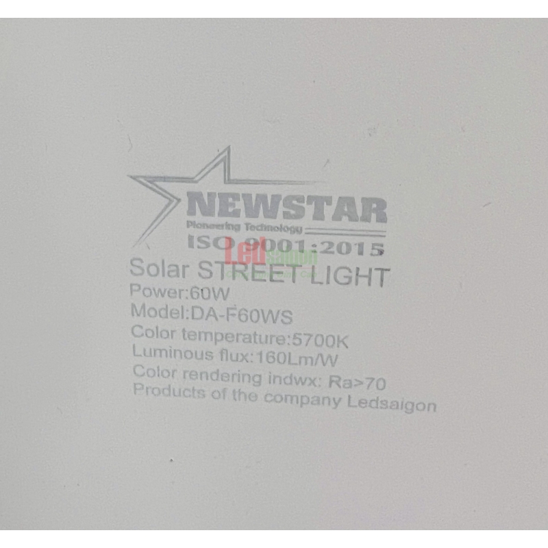 Đèn Đường NLMT DA-F60WS