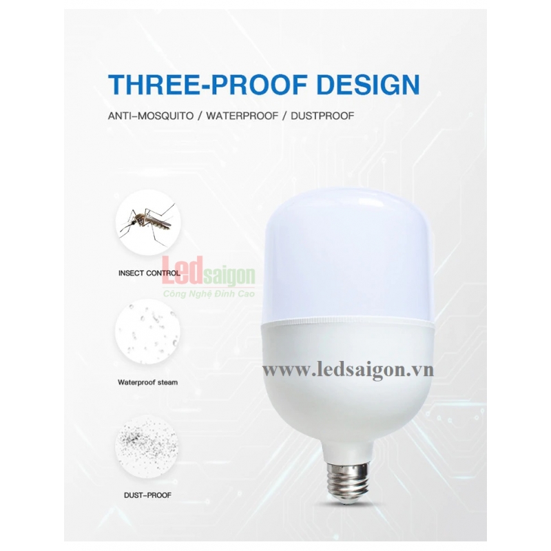 Đèn Led Búp Trụ Newstar 30W