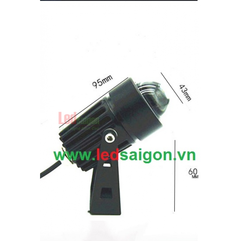 Đèn Led Chiếu Cột