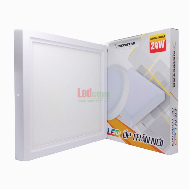 Ốp Trần Nổi Vuông Newstar  24W