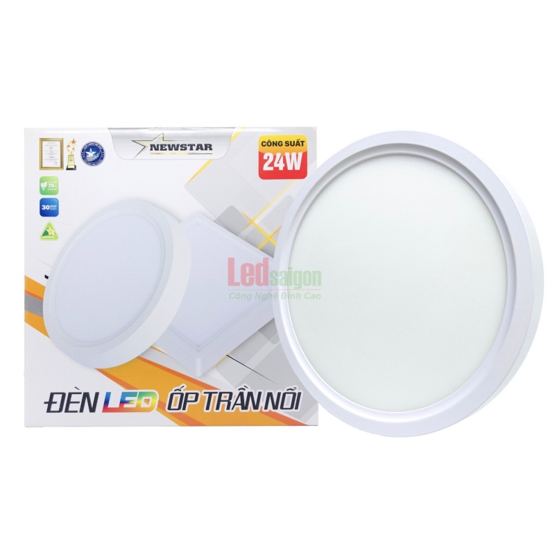 Ốp Trần Tròn Newstar  24W