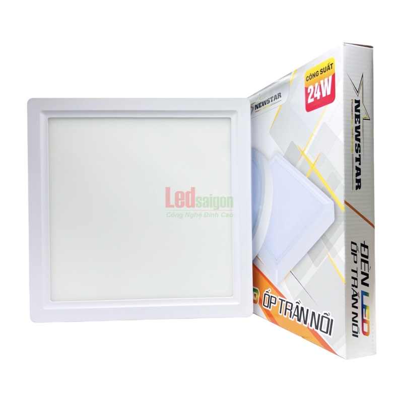 Ốp Trần Nổi Vuông Newstar  24W