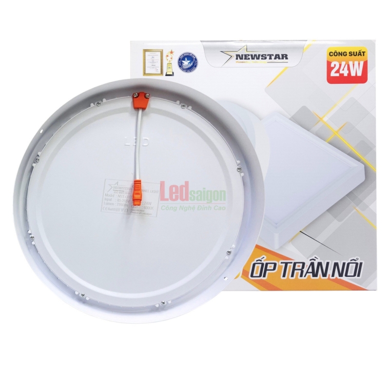 Ốp Trần Tròn Newstar  24W