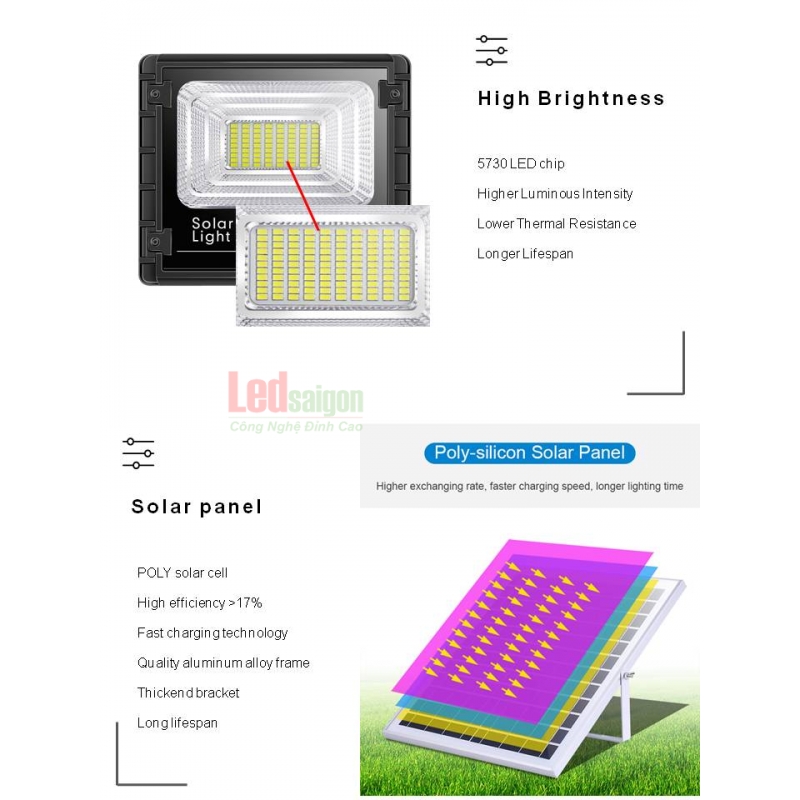 ĐÈN PHA NLMT  200W JD-8200L