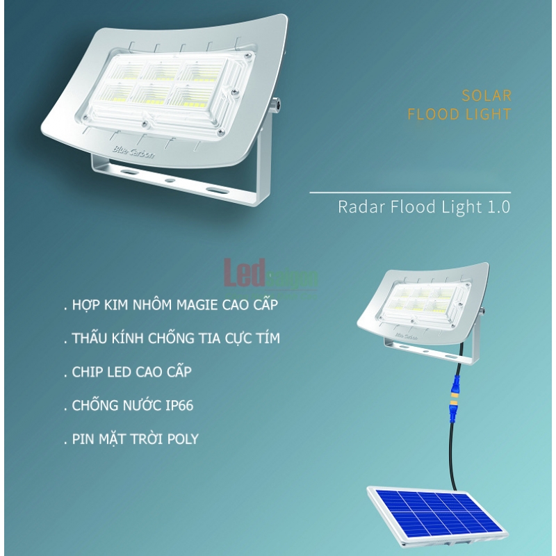 ĐÈN PHA NLMT BLUECARBON 50W