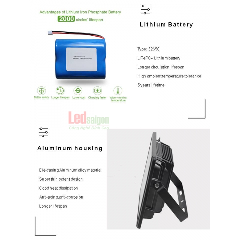 ĐÈN PHA NLMT  300W JD-8300L