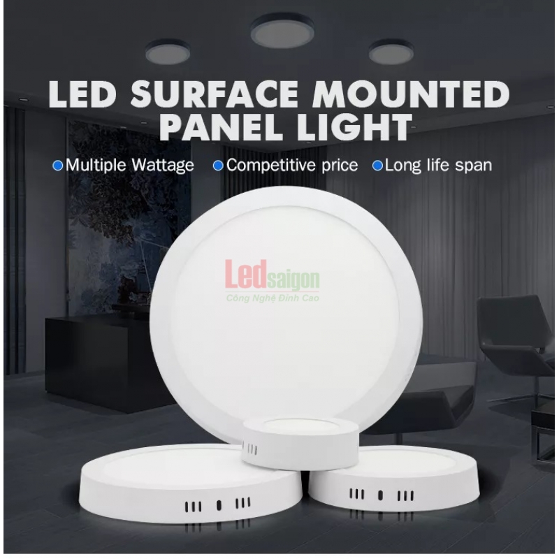 Ốp Trần Nổi Tròn Newstar  12W