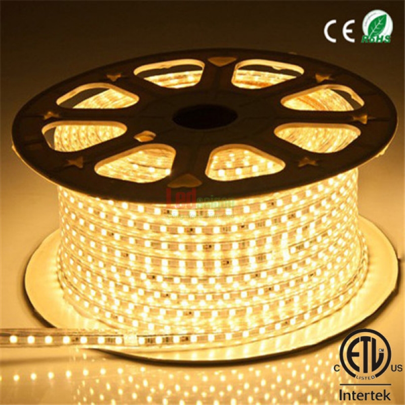 Led Cuộn 100M SMD 5050 Vàng