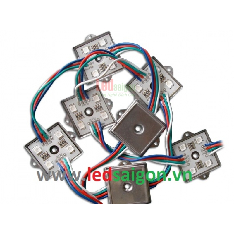Led Module 4 Bóng Đế Sắt
