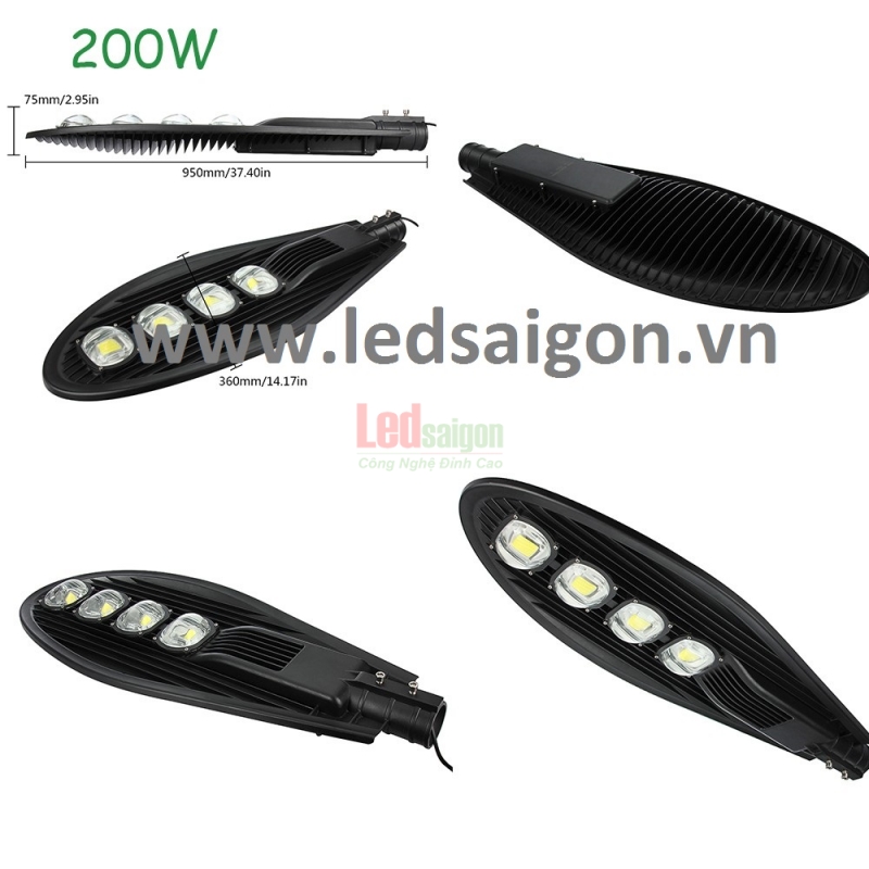 Đèn Đường Chiếc Lá 200W