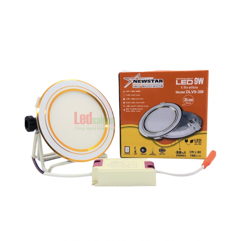 Đèn Led Downlight DLV9-3M