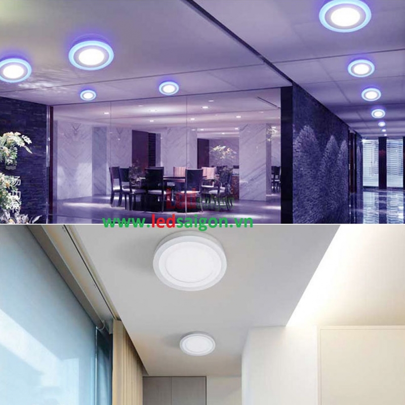 Led Mâm Nổi Vuông 7W 