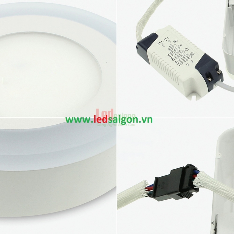 Led Mâm Nổi Vuông 7W 