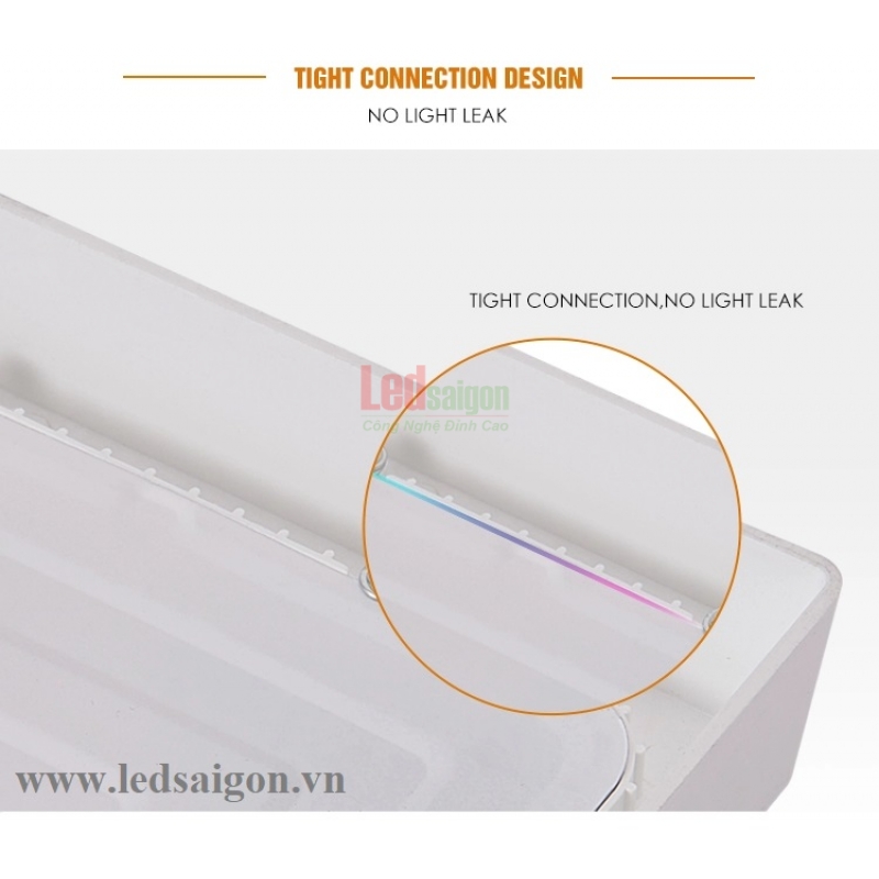 Đèn Led Ốp Trần Nổi Vuông 24W