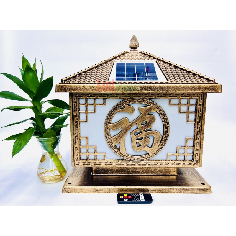 ĐÈN TRỤ CỔNG NLMT P400