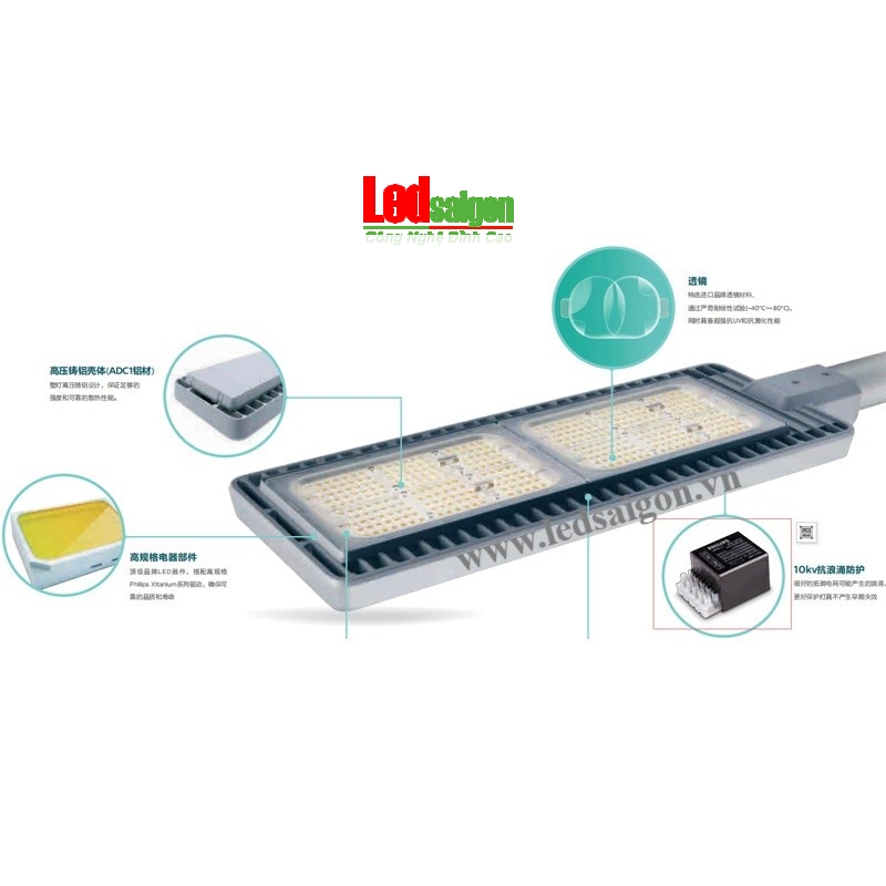 Đèn Đường Philips BRP393 200W 